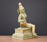 Brass Statue of the Daughter of the Mountain, Parvati as Shivakami Statue  12 (#61bs45z): Hindu Gods & Buddha Statues