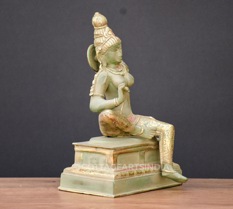 Brass Parvati 12"