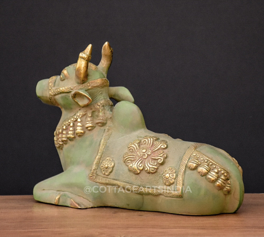 Brass Nandi Rustic Patina