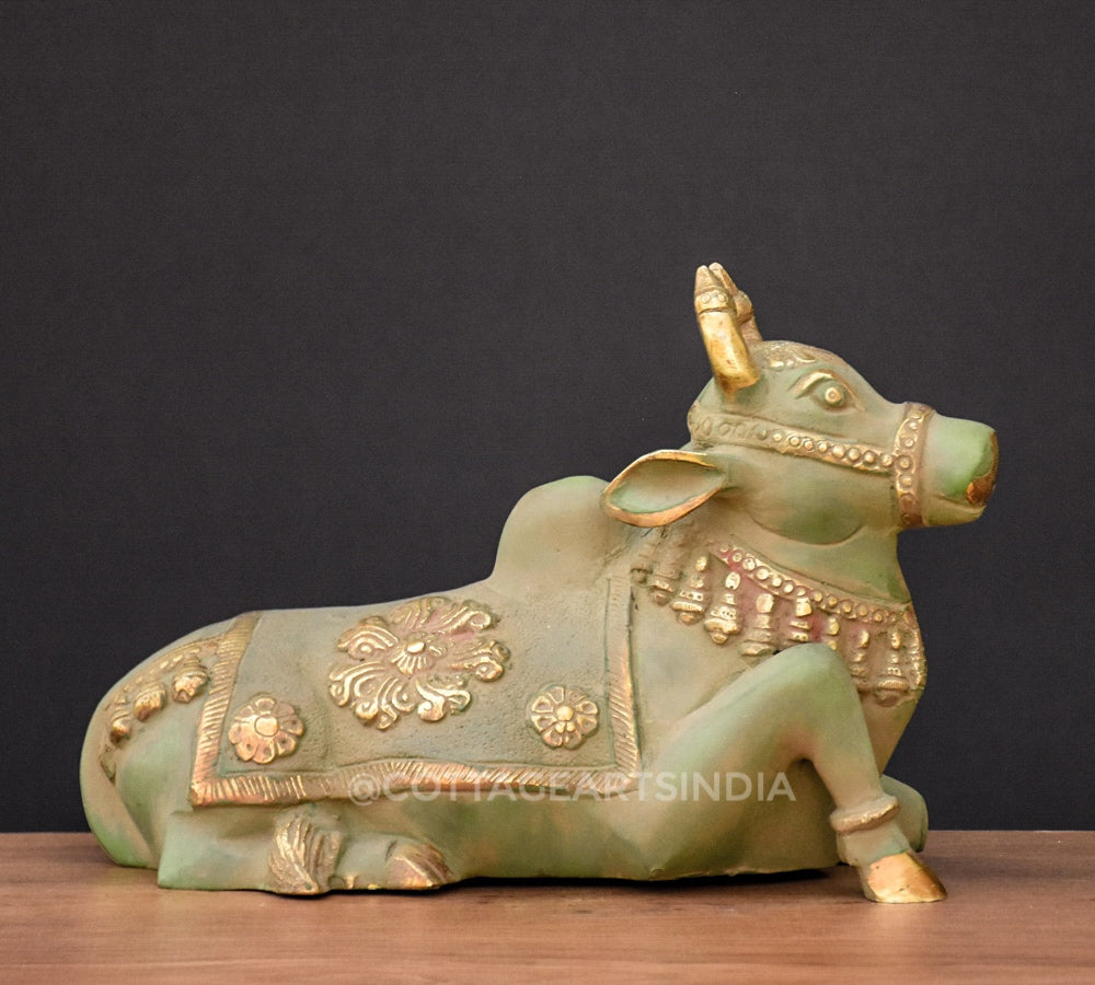 Brass Nandi Rustic Patina