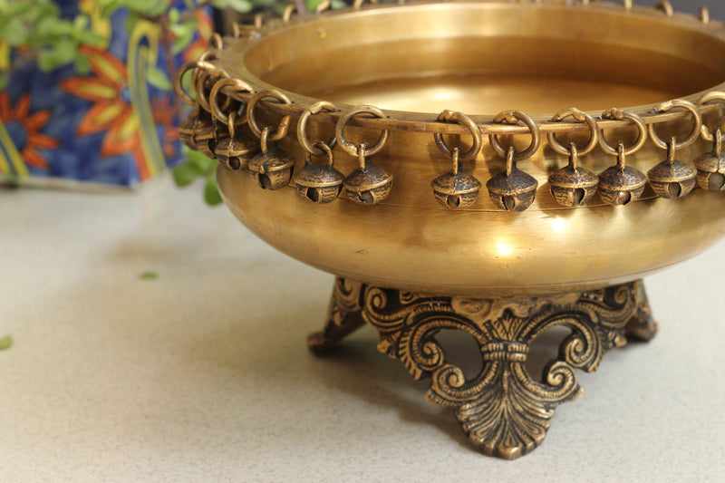 Brass Ghungroo Urli