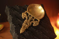 Brass Puja Spoon/ Camphor Burner 6''