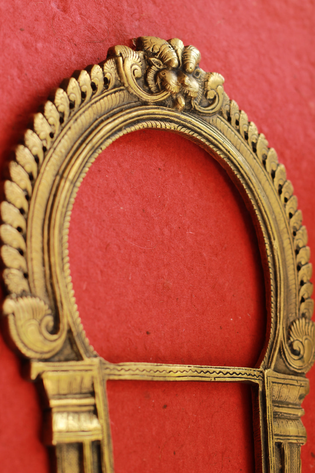 Brass Kirtimukha Prabhavali