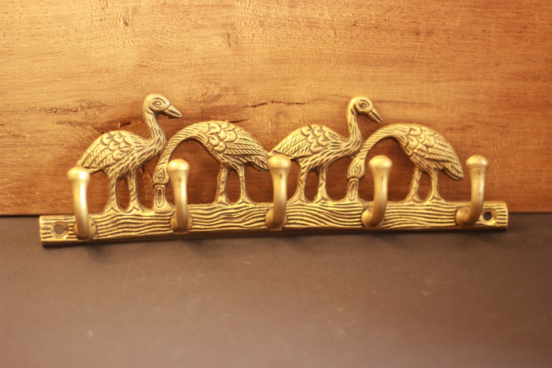 Brass Key Hangers-Coat Hooks Cranes