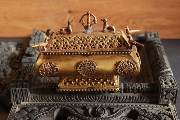 Brass Tibetan DhoopDani