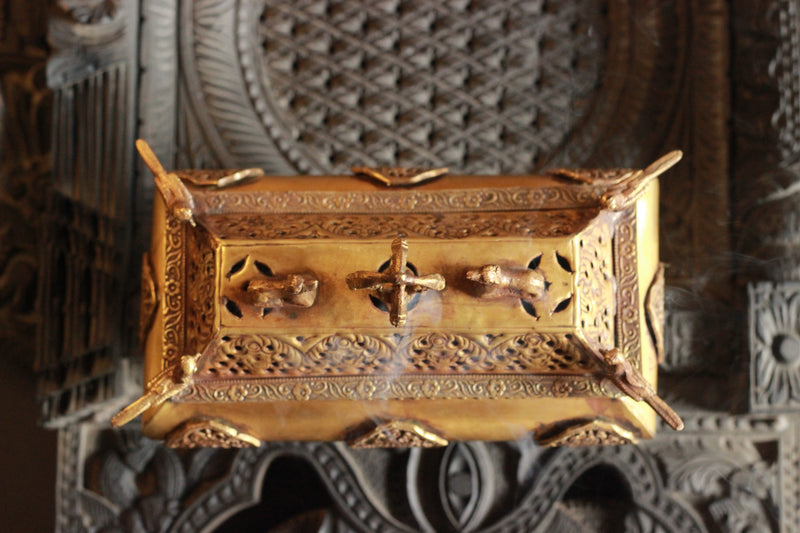 Brass Tibetan DhoopDani