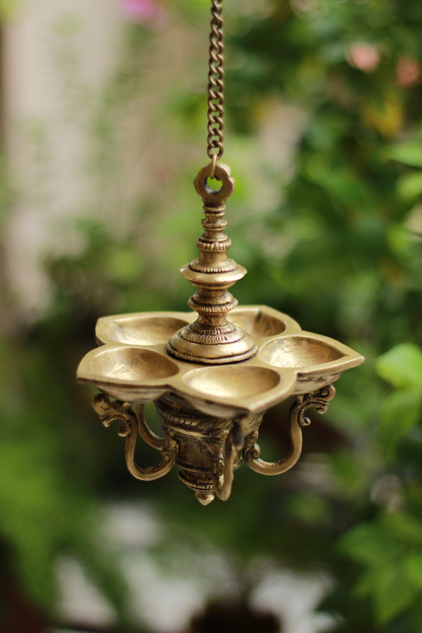 Brass Lamp Hanging  Diya