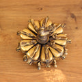 Brass Sindoor Box 6"