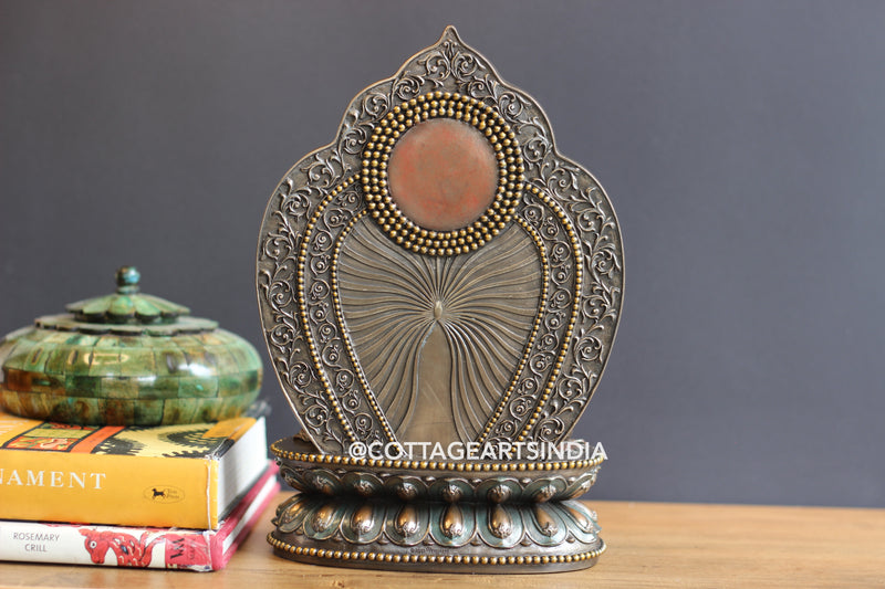 Bonded Resin Sitting Buddha 11''