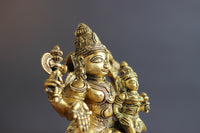 Brass Shiva Parvati Chola Style