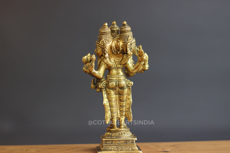 Brass Lord Brahma Statue