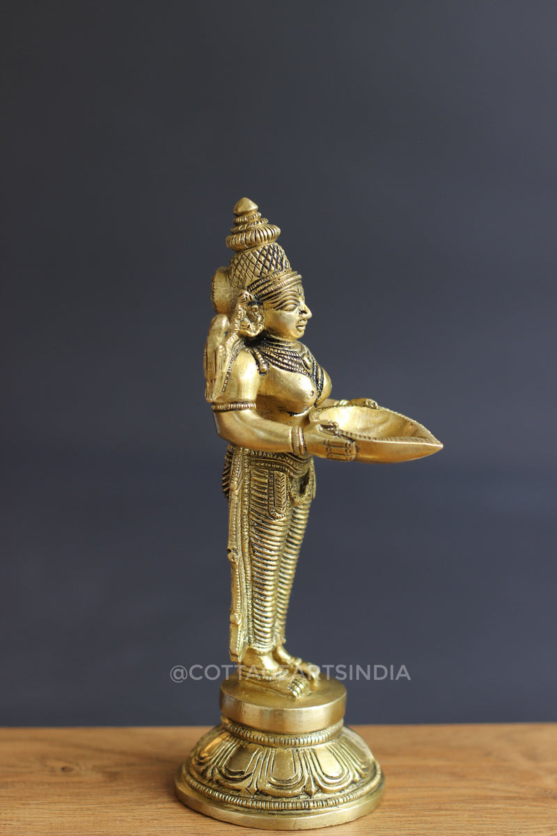 Brass Deep Laxmi 8''