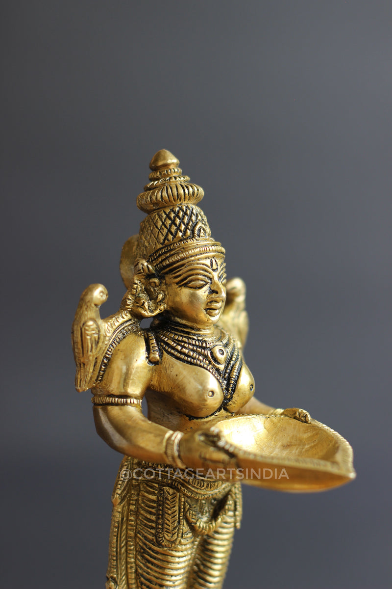 Brass Deep Laxmi 8''