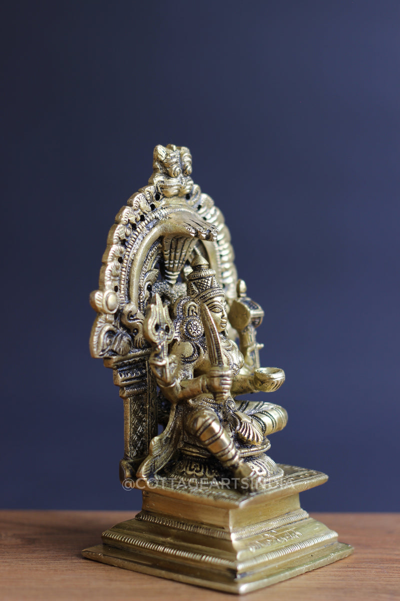 Brass Idol Goddess Mariamman Statue