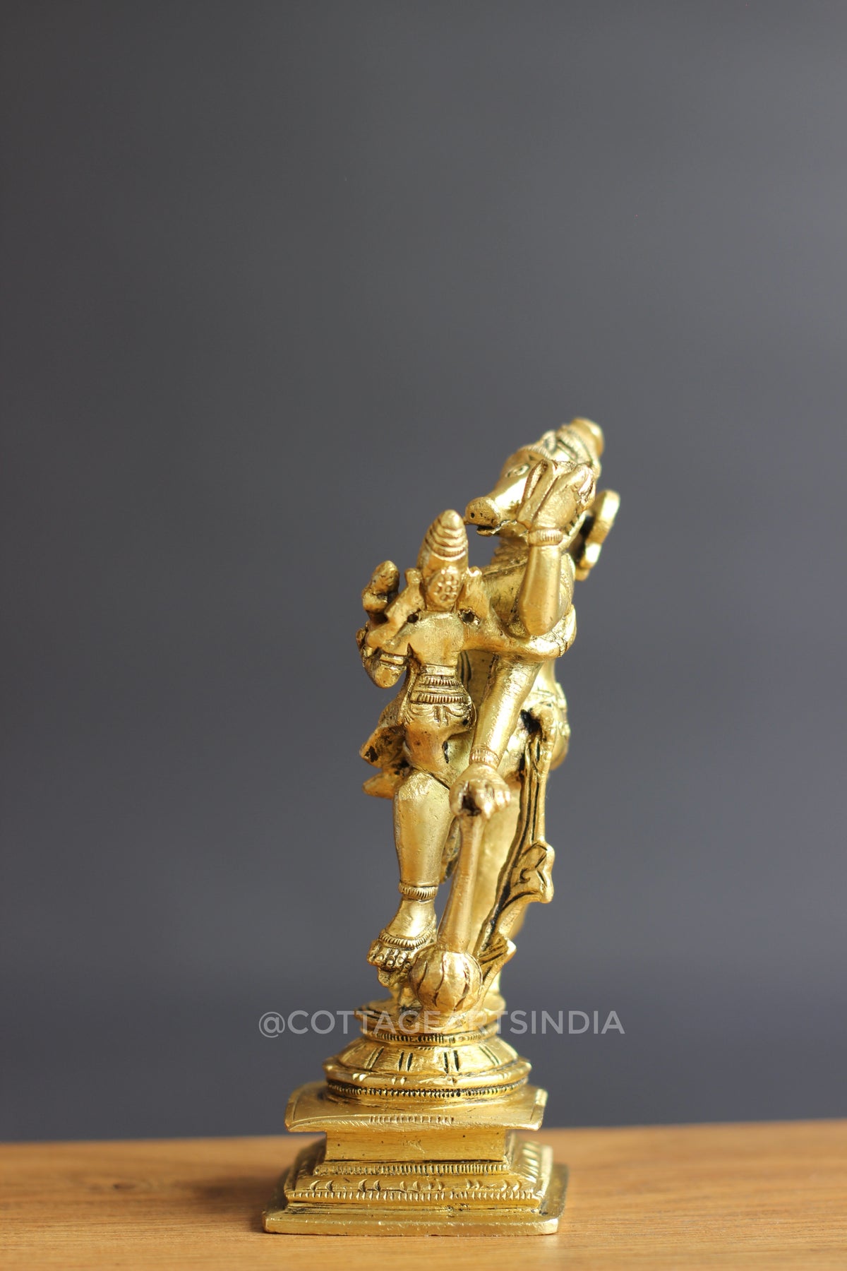 Brass Varaha with Bhumi Devi/ Bhudevi