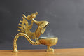 Brass Peacock DhoopDani