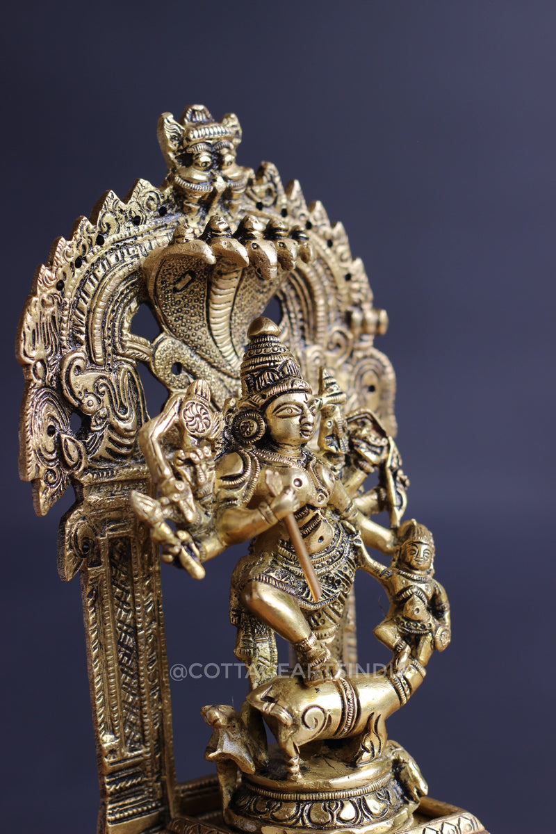 Brass Durga Mahishasura