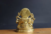 Panchamukhi Hanuman Brass Idol | Five Face Hanuman Statue