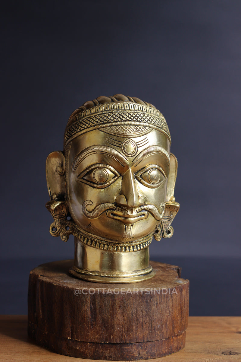 Brass Shiva Mukhlingham