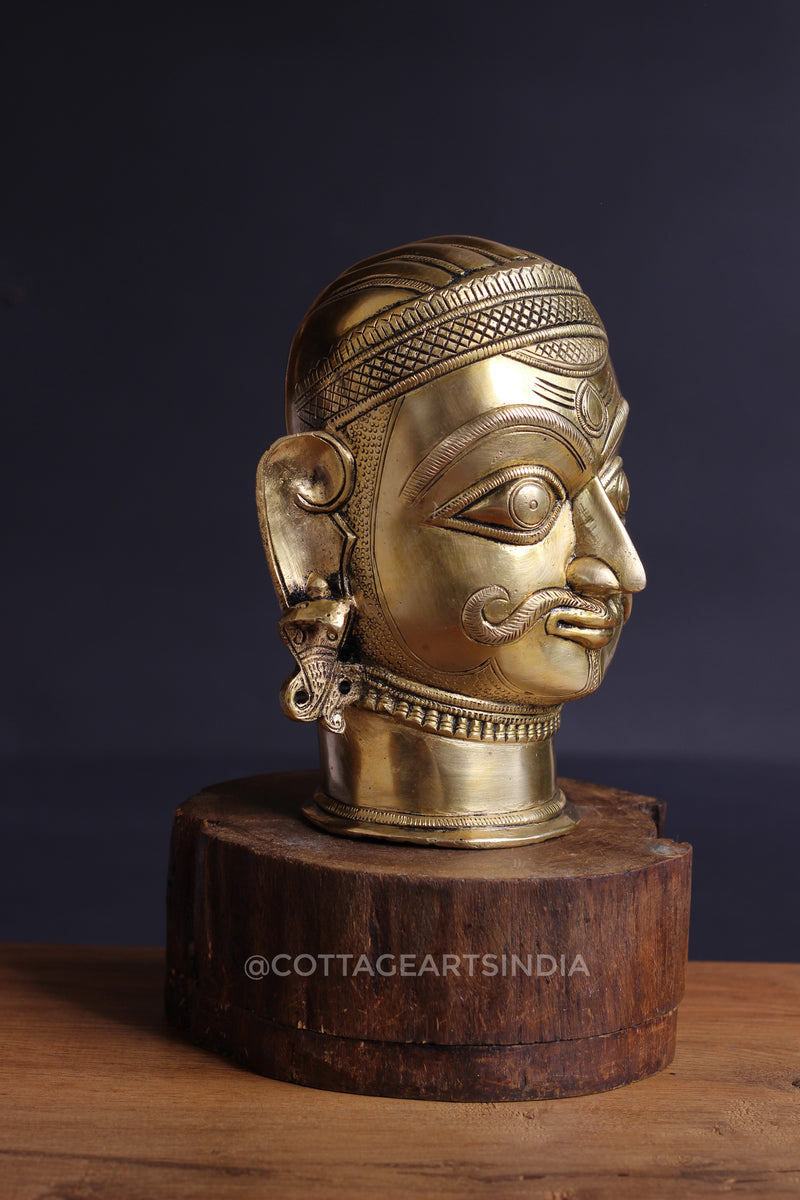 Brass Shiva Mukhlingham