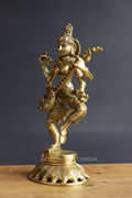 Brass Saraswati 11 "