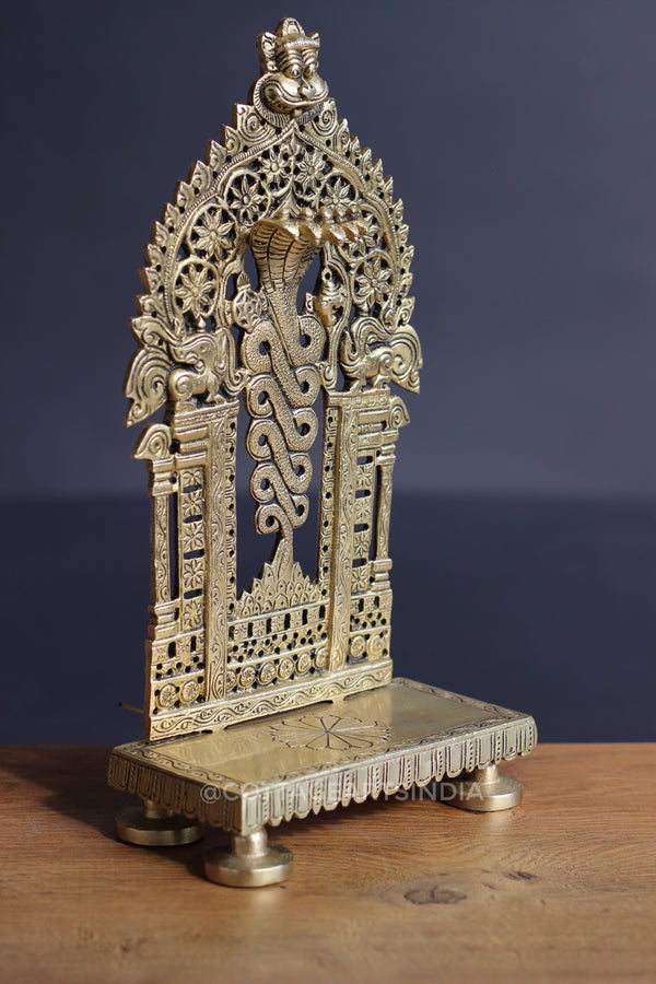 Brass Singhasan 10 "