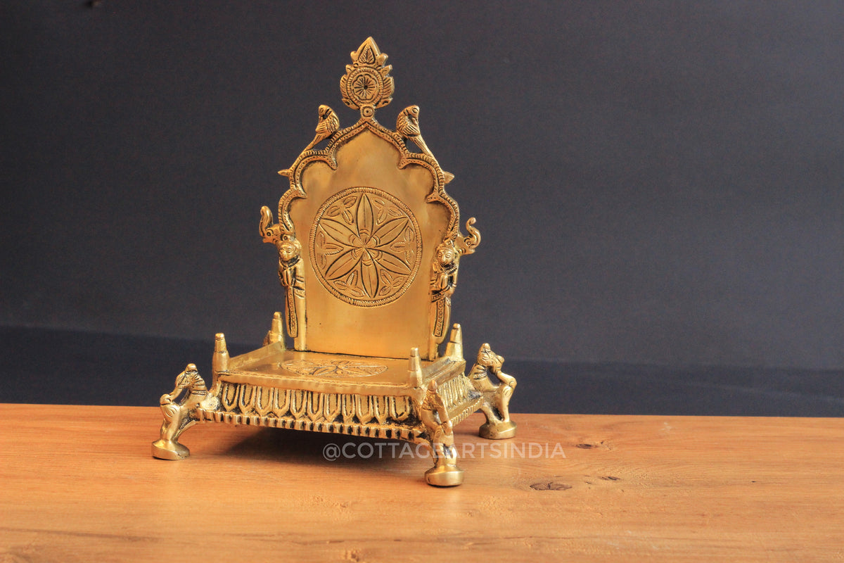 Brass Singhasan