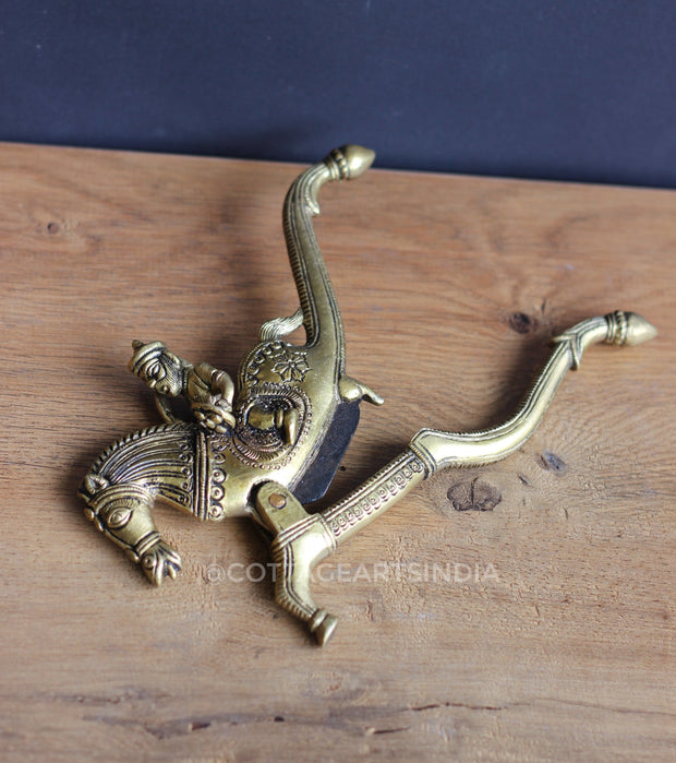 Brass Nutcracker Horse Design