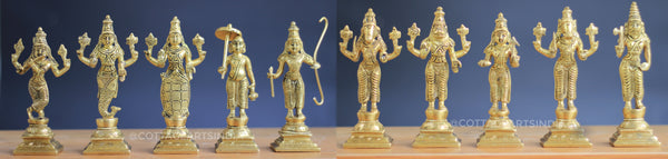 Brass Dasavatharam