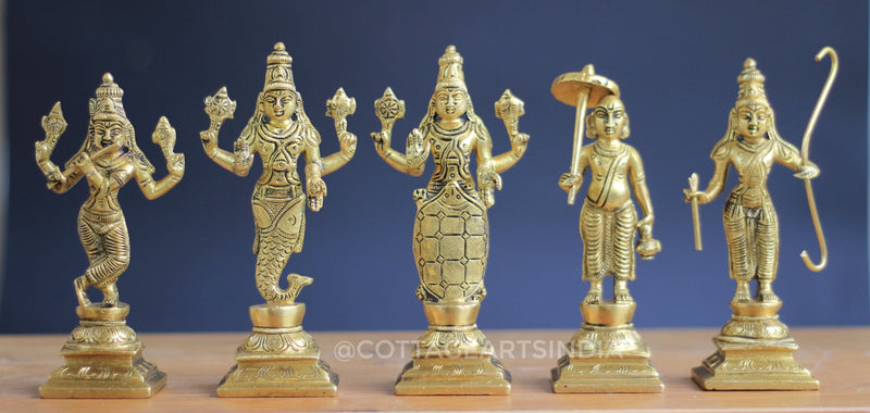 Brass Dasavatharam