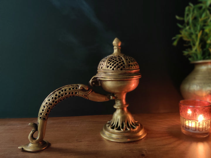 Brass Round Dhoop Dani