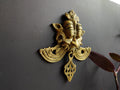 Brass Kirtimukha Wall Hanging | Handcrafted Temple Guardian Wall Décor