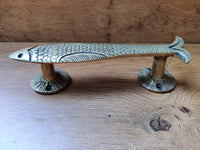 Brass Fish Door Handle (PAIR)