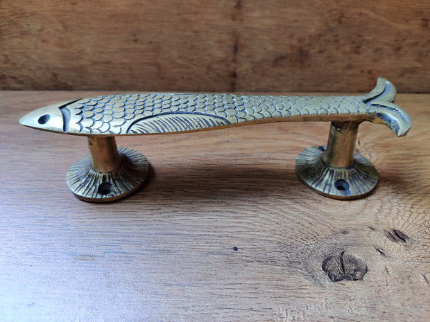 Brass Fish Door Handle (PAIR)