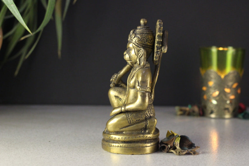 Brass Hanuman 5''