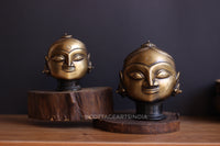 Brass Gauri Head Pair