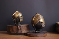 Brass Gauri Head Pair