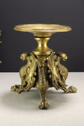 Brass Candle Stand Yali 7''