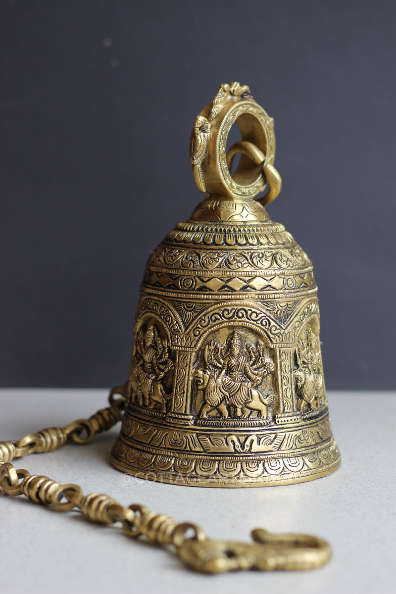 Brass Durga Bell