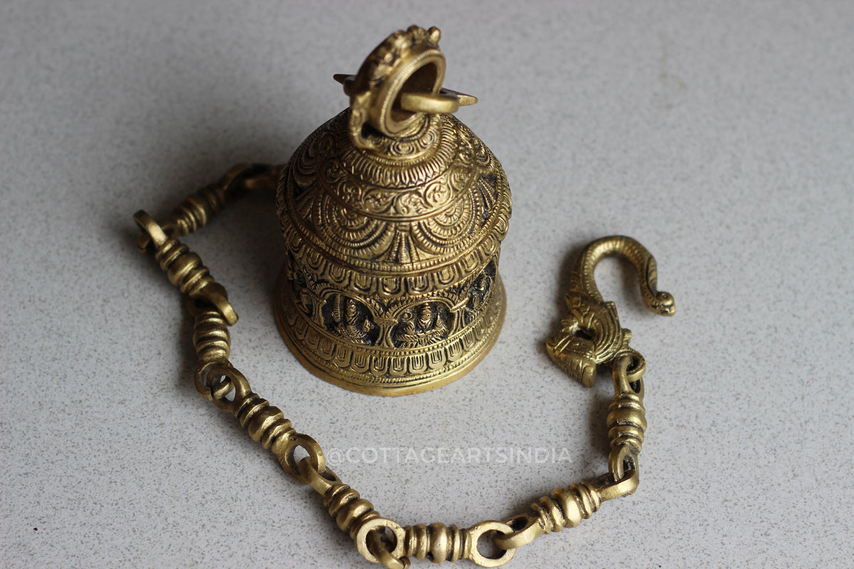 Brass Laxmi bell