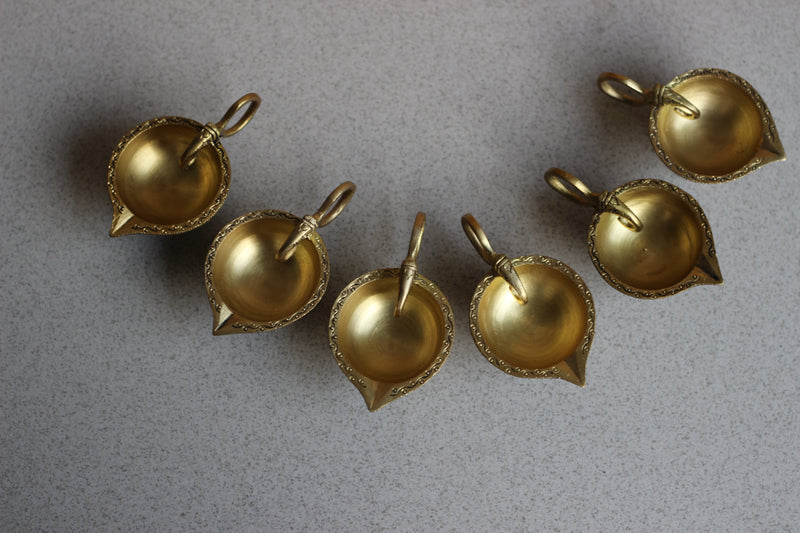 Small Size Brass Oil Diya Each