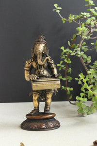 Brass Musical Ganeshas | Handcrafted Dancing Ganesh Musicians Collection