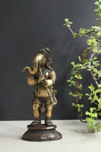 Brass Musical Ganeshas | Handcrafted Dancing Ganesh Musicians Collection