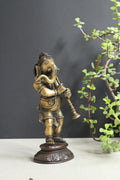Brass Musical Ganeshas | Handcrafted Dancing Ganesh Musicians Collection