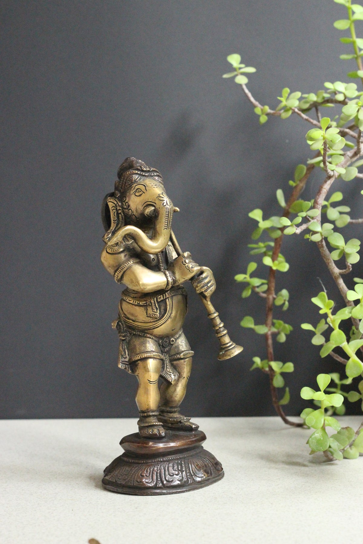 Brass Musical Ganeshas | Handcrafted Dancing Ganesh Musicians Collection