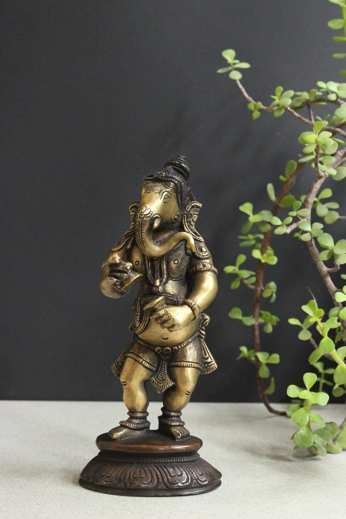 Brass Musical Ganeshas | Handcrafted Dancing Ganesh Musicians Collection