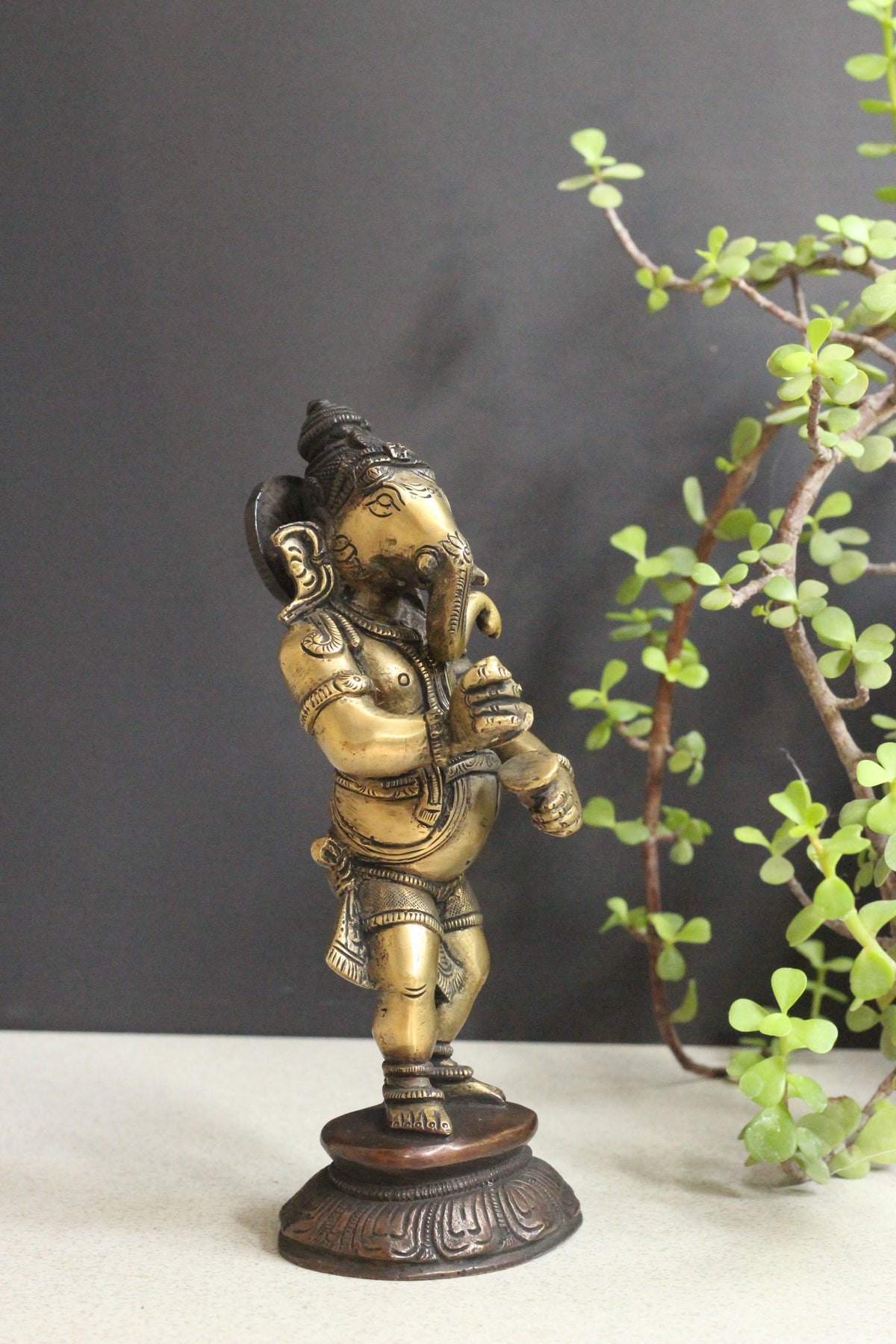 Brass Musical Ganeshas | Handcrafted Dancing Ganesh Musicians Collection