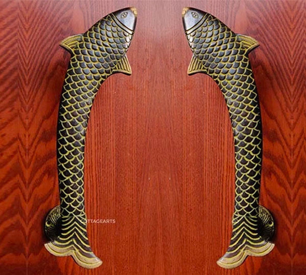 Brass Fish Door Handle