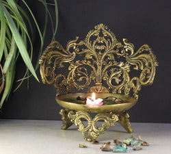 Brass Jaali Design Urli