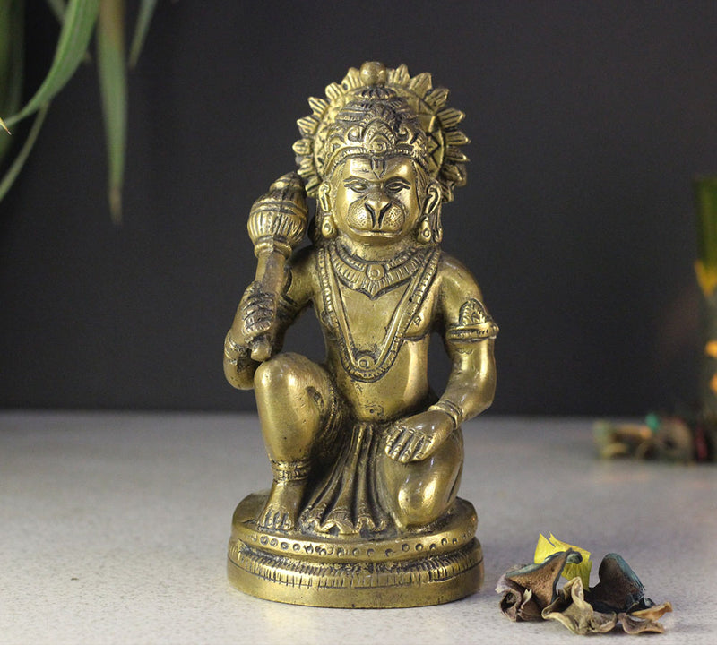 Brass Hanuman 5''